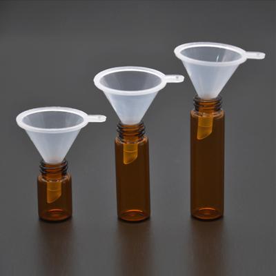 Solid Perfume Funnels Modern Mini Leak Proof Small Clear Plastic Mini Funnels