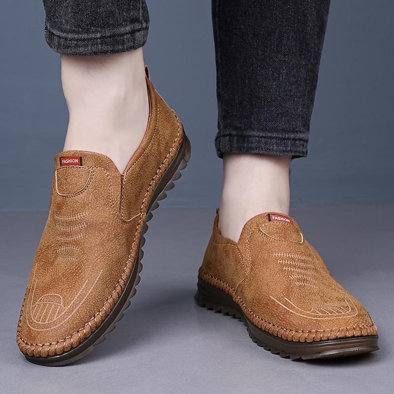 Foreign Trade Explosion Doudou Shoes Men's Autumn Breathable Large Size Shoes Men's Comfortable Casual Versatile Lazy Shoes