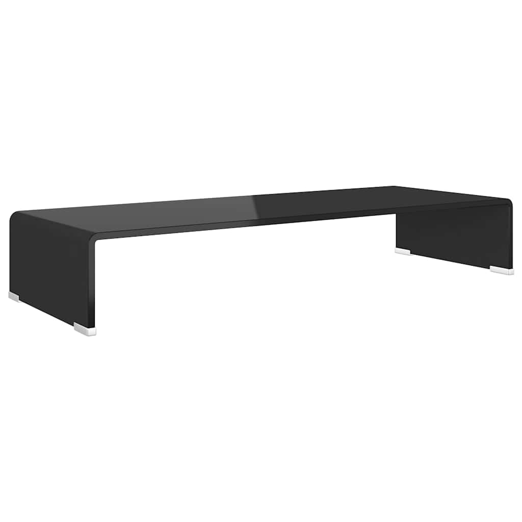 Vidaxl Podstawka Pod Monitor / Telewizor Szklana 80X30X13 Cm