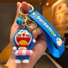 Doraemon Cartoon Keychain Couple Backpack Hanging Decorations Creative Car Accessories Keychain Figurine Toys Anime Cartoon