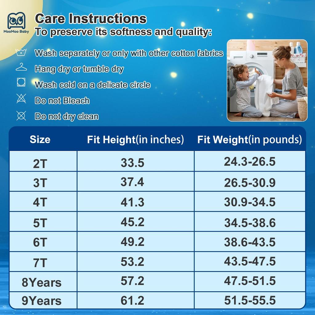 MooMoo Baby Training Set of Highly Soft and for Boys Ages 6 and Up Pants, 6-Layer Cotton, 4, Absorbent, Breathable,