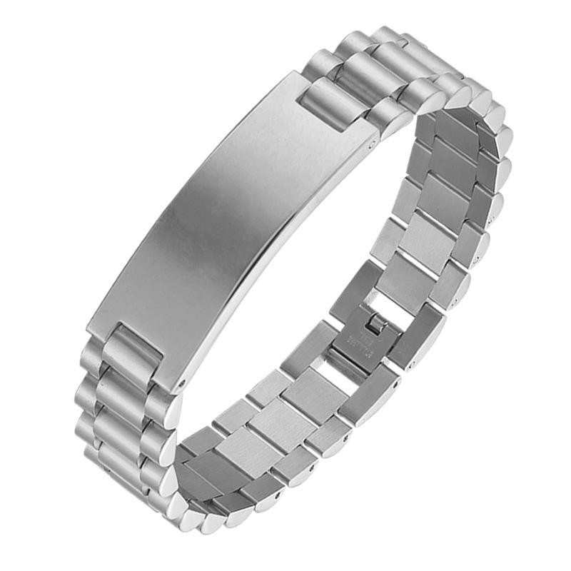 

Стильный разборный браслет из титана и нержавеющей стали