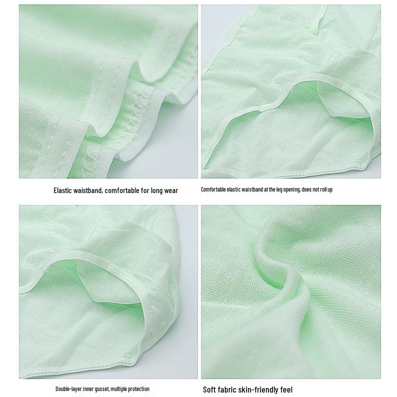Biodegradable Antibacterial Women's Disposable Travel Briefs