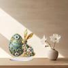 Easter Egg Special Shaped Diamond Painting Tabletop Ornaments Kit Table Top Diamond Painting Ornament Kits Bedroom Table Decor