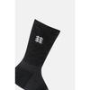 Unisex Hiking Compression Crew Socks QELAX26111BLK