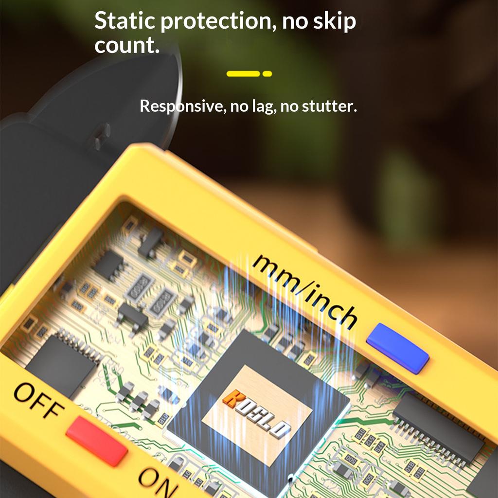 Digital Pachometer Plastic Caliper Professional Vernier Calibers Measuring Tool Depth Electronic Rulers