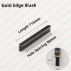 NAIERDI American Style Black Cabinet Handles Aluminum Alloy  Long Furniture Handle Kitchen Cupboard Pulls Drawer Knobs Hardware