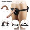 Weicher Dildo Realistisch Saugfuß Strap-On Penis Analdildo Pegging Harness Sexspielzeug für Frau Sexprodukte