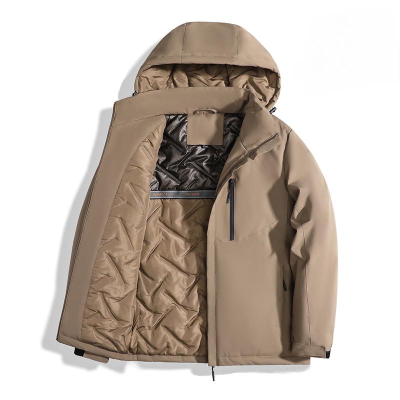 Cotton Clothes Men's Graphene Thickened Men's and Women's Winter Cold and Warm Outdoor Mountaineering Sports Jacket Men's Cotton-padded Clothes