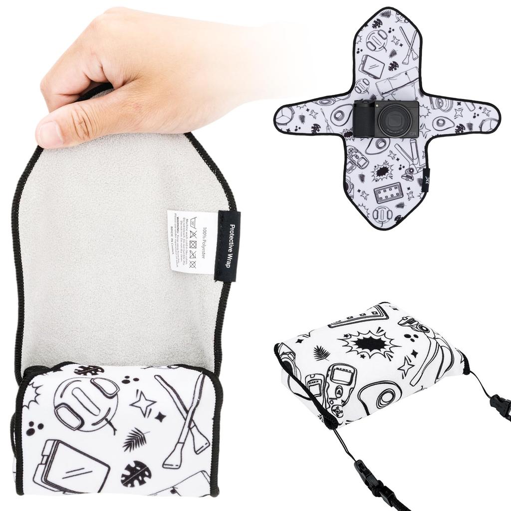 JJC Kompaktkamera-Wickeltuch Kamera Kamera-Reinigungstuch für Ricoh GR GR GR Sony RX100 RX100 Canon G7 Mark Schutztuch für Kamera Schutzhülle