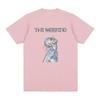 The Weeknd Beauty Behind the Madness Broken Portrait Retro Graphic Unisex Casual TShirt for RB Pop Fans Women And Men Tshirt