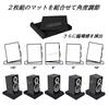 Audio Speaker Urethane Mats pieces x 2 Vibration Resonance Sound Absorbing Material for Speaker Stands (2 sets) - Damping, Soundproofing, Reduction,