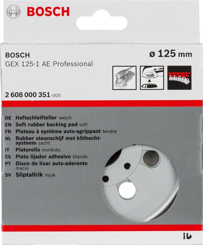 SANDING DISC D125 VERY SOFT - B 2608000351