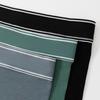Mens Cotton Boxers Briefs Summer Moisture Wicking Underwear Solid Color Breathable Stretch Wide