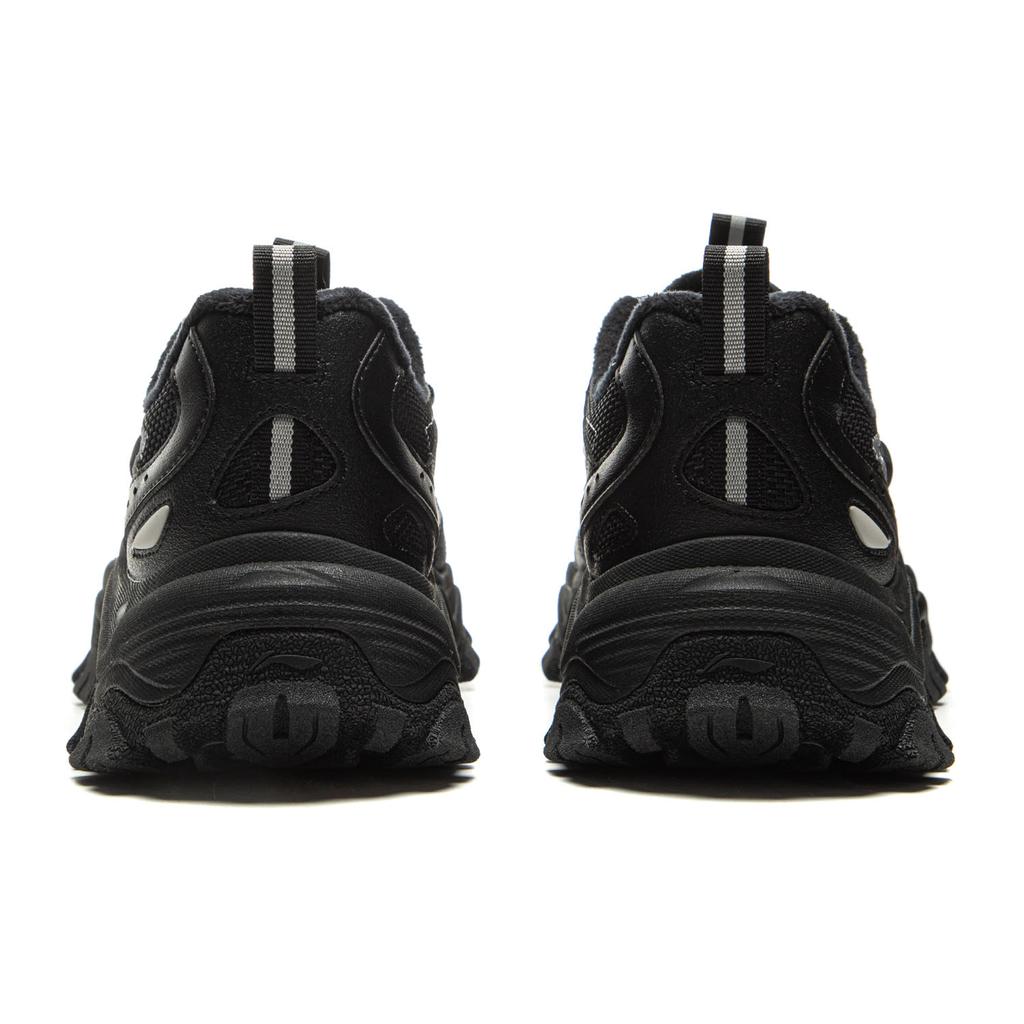 Li Ning Mountain Trek WNTR LOW Cushioning Abrasion Resistant Breathable Low top Casual Shoes Men's Black AGLV167-1