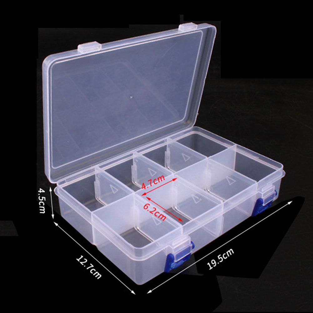 Plastic Storage Box Small Parts Box Nail Storage Plastic With Lid Elements Can Be Disassembled Jewelry Tool Parts Organizer