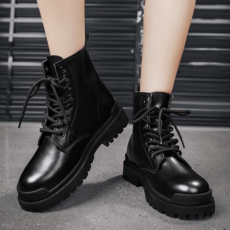 Мужские ботинки из натуральной кожи — фото 6