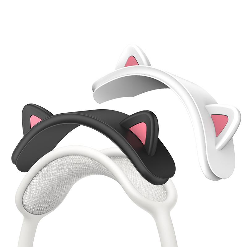 Cat Ears Silicone Headphone Headband Protectors For Apple Airpods Max Headphone