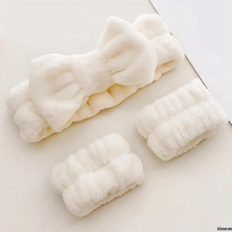 Набор влагозащитных браслетов для умывания лица