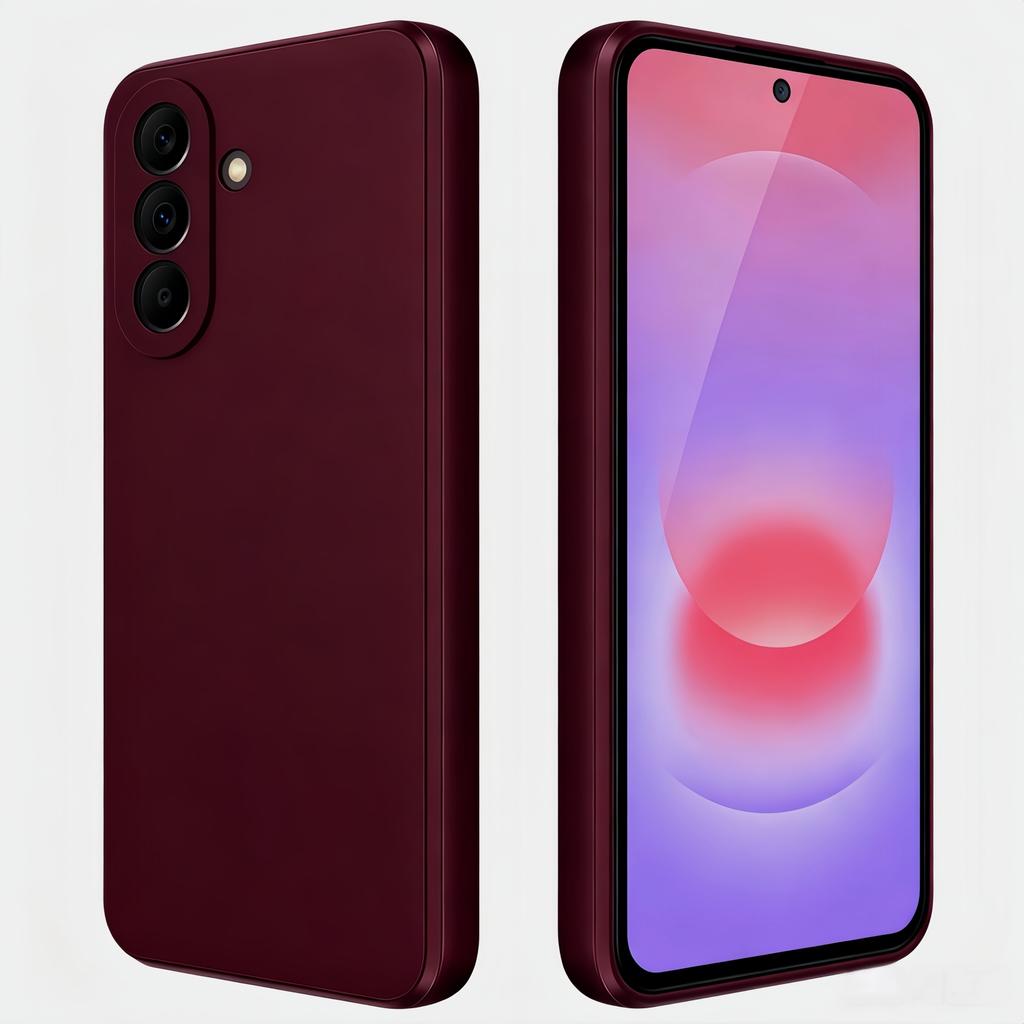 Noble Fashion Solid Colour Shockproof Protective Liquid Silicone Case For Samsung Galaxy A37