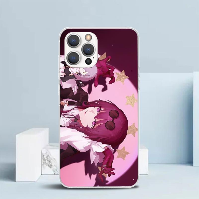Honkai Star Rail Kafka Soft Cover for iPhone 16 17 Air 15 14 Pro Max 16E Phone Case 13 Mini 12 11 7 SE 8 Print Pattern Fit Cases