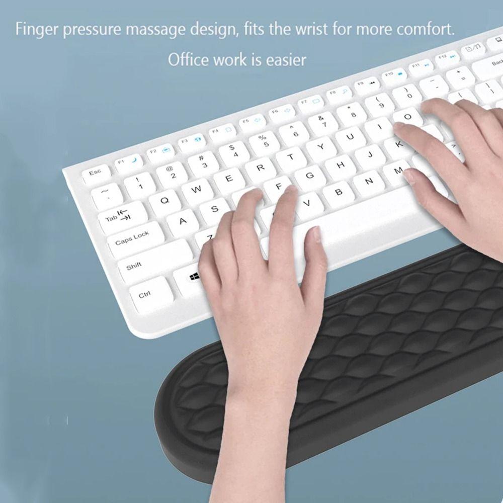 Waterproof Keyboard Wrist Rest Pad Comfort Hand Pillow Wrist Support Wristband Mouse Mat Home
