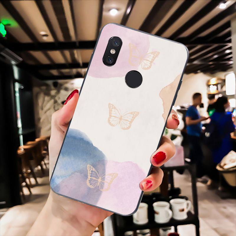 Butterfly Phone Case For Xiaomi Mi 11 10 A2 A2lite A1 9 9SE 8Lite 8explorer F1 Poco M3 X3 Pro Fundas Cove