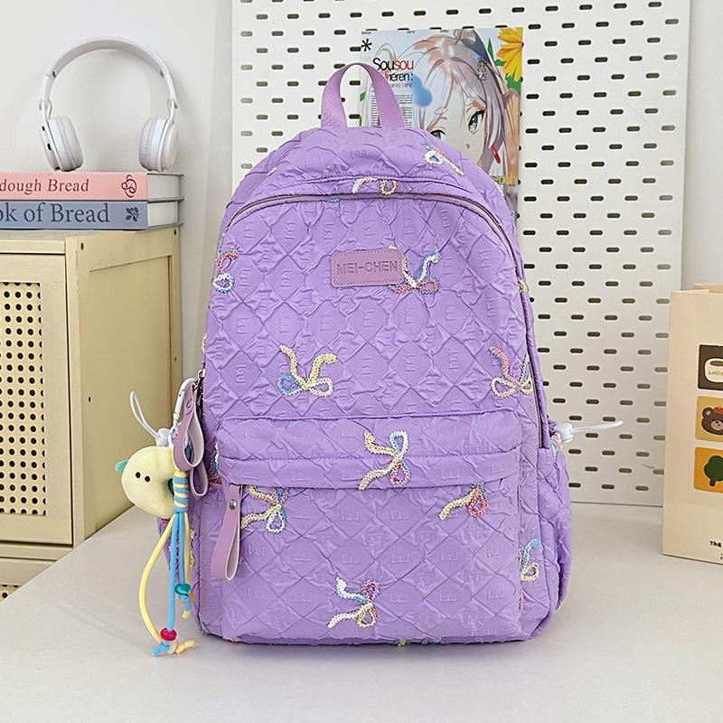 Niche High Value Japanese Versatile Girl Schoolbag Large Capacity Junior High School College Students Backpack