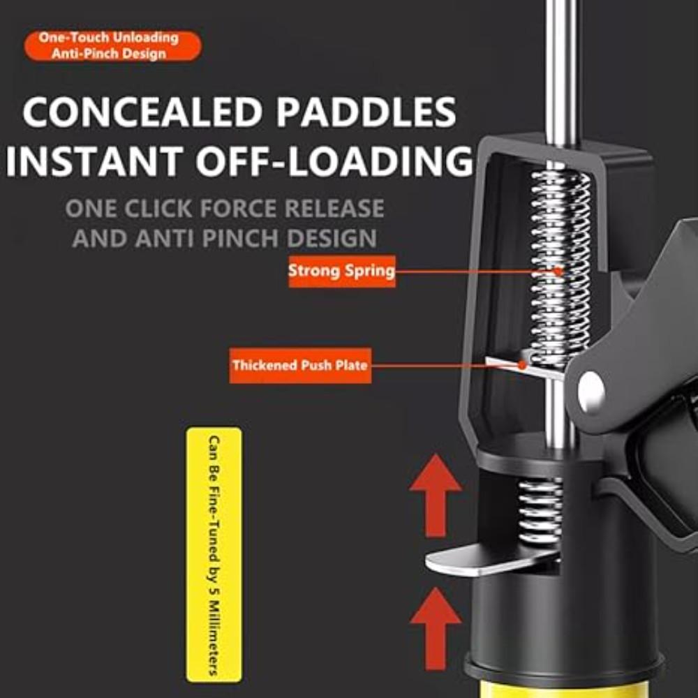 Labor-Saving Telescopic Steel Support Rod Cabinet Jacks Drywall Construction Tool Extensible Hand Lifting Jack Tool