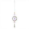 Crystal Sun Catchers for Windows, Colorful Healing Light Crystal Suncatcher, Wind Chimes Pendant, Indoor Outdoor Patio Garden Decor Gifts