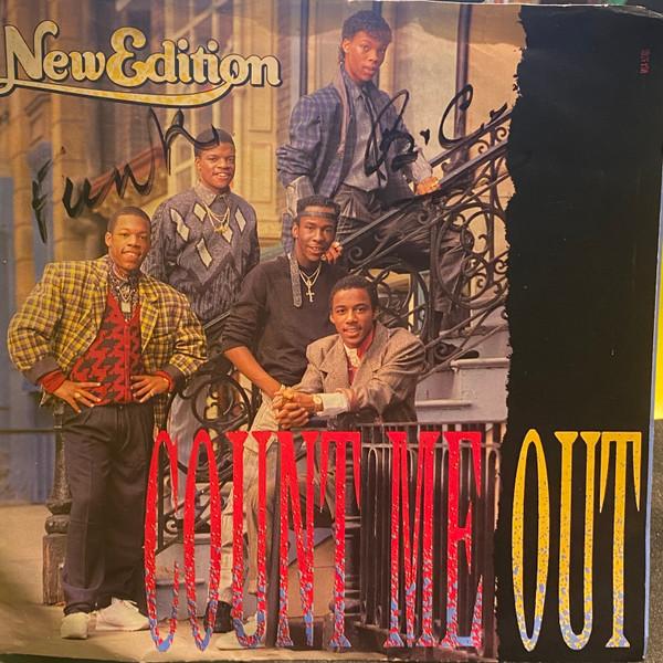 

7inch Record NEW EDITION - Count Me Out MCA52703 MCA Records 1985 Canada Soul/Funk Used
