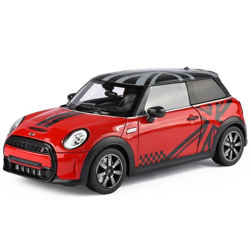 Offiziell lizenziert Simulation 1:Maßstab 18 MINI Cooper Legierung Auto Modell Sammlung Miniatur Auto Freund Geschenk Spielzeugfahrzeug