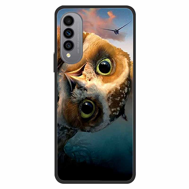 For WIKO T50 Case T 50 Soft silicone TPU Back Cover For Wiko T50 W-P861-01 W-P861-02 Phone Case WikoT50 Black Protective Painted