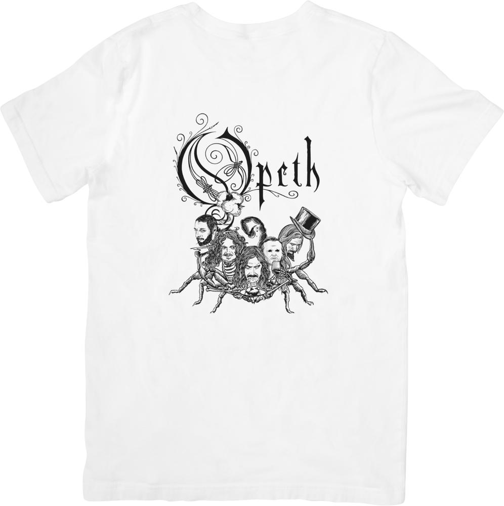 Opeth Heavy Metal Vintage Retro Fit for Unisex  women Quality Cotton TShirts S