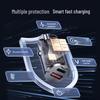 Dual-Port 30W High-Power Fast Car Charger for Mobile Devices