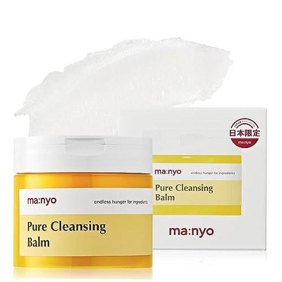 MANYO Deep Clear Cleansing Balm 110g Pore Care Blackhead Sebum Plug Makeup Remover Powerful Fine Dust Low Irritation Vegan Korean Skincare