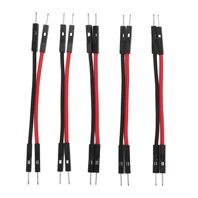 5PCS Cable de Motor RC 2.54mm 2 Pines Conector Macho Doble 030 050 180 Motor Cepillado Cable de Conexión ESC