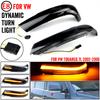 2Pcs Dynamic Steering Signal Led Light Rear View Mirror Indicating Flash for VW Volkswagen Touareg I MK1 7L 2002 2003 2004-2006