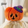 Halloween Home Decor Accessories Curtain Tiebacks Funny Witch Hat Pumpkin Ghost Cartoon Window Straps Three-dimensional Treatments Lightweight