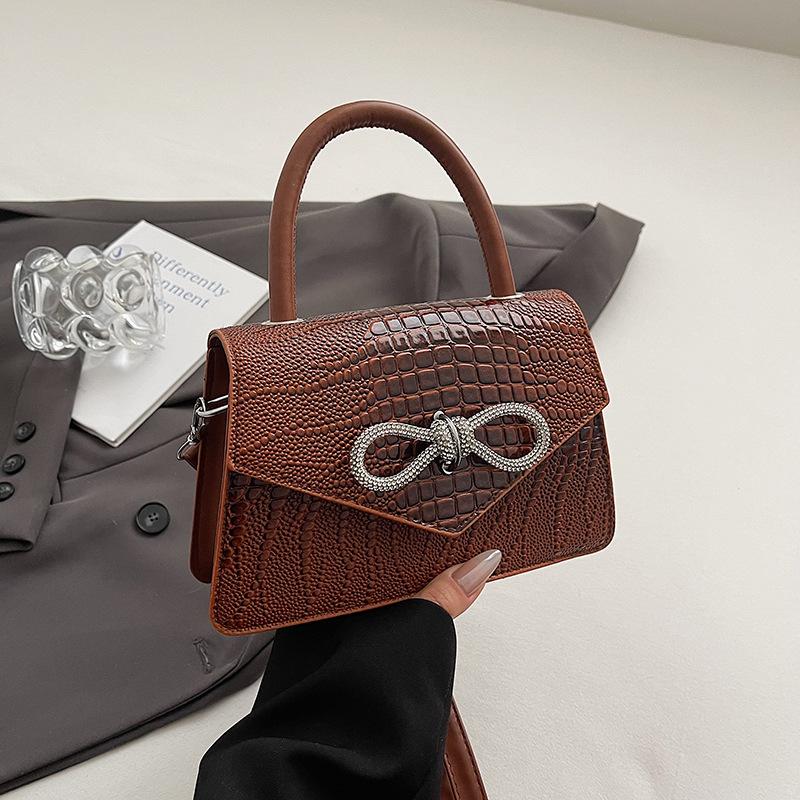 Gentle fashion simple temperament handbag summer new versatile shoulder messenger bag small square bag women