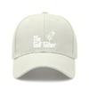 [Golf Dad Hat] The Golf Father Print Polyester Adjustable Breathable Casual Outdoor Sports Baseball Cap For Golf Lovers Men Women