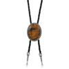 Ethnic Style Western Cowboy Style Necklace Long Leather Rope Necklace Retro Punk Necktie  Girls