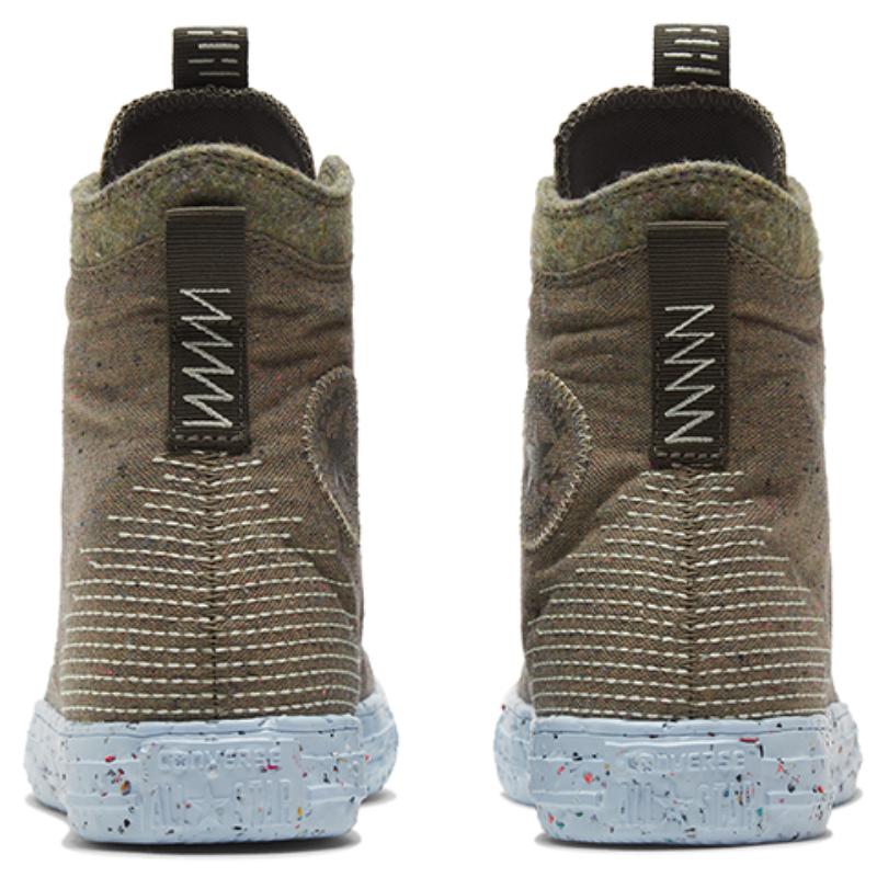 Converse All Star Crater Chuck Taylor Trendy Comfortable and Versatile High-Top Espadrilles Unisex Chartreuse