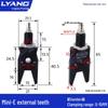 Pneumatic Mini Grippers: A/B/C/E Robot Arm Clamps for Injection Molding (J1060/J1080).