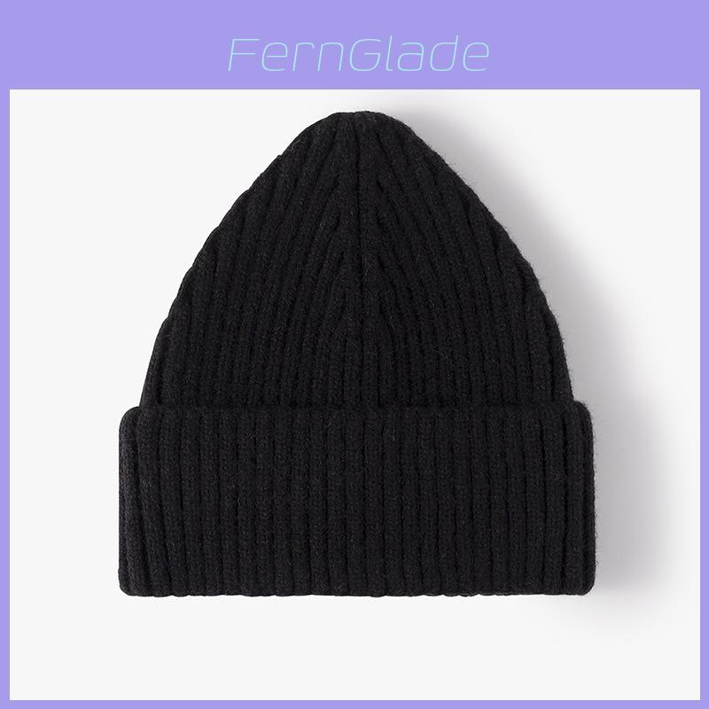 Wool Blend Knitted Hat For Women With Thermal Insulation For Winter Outdoor Fashion