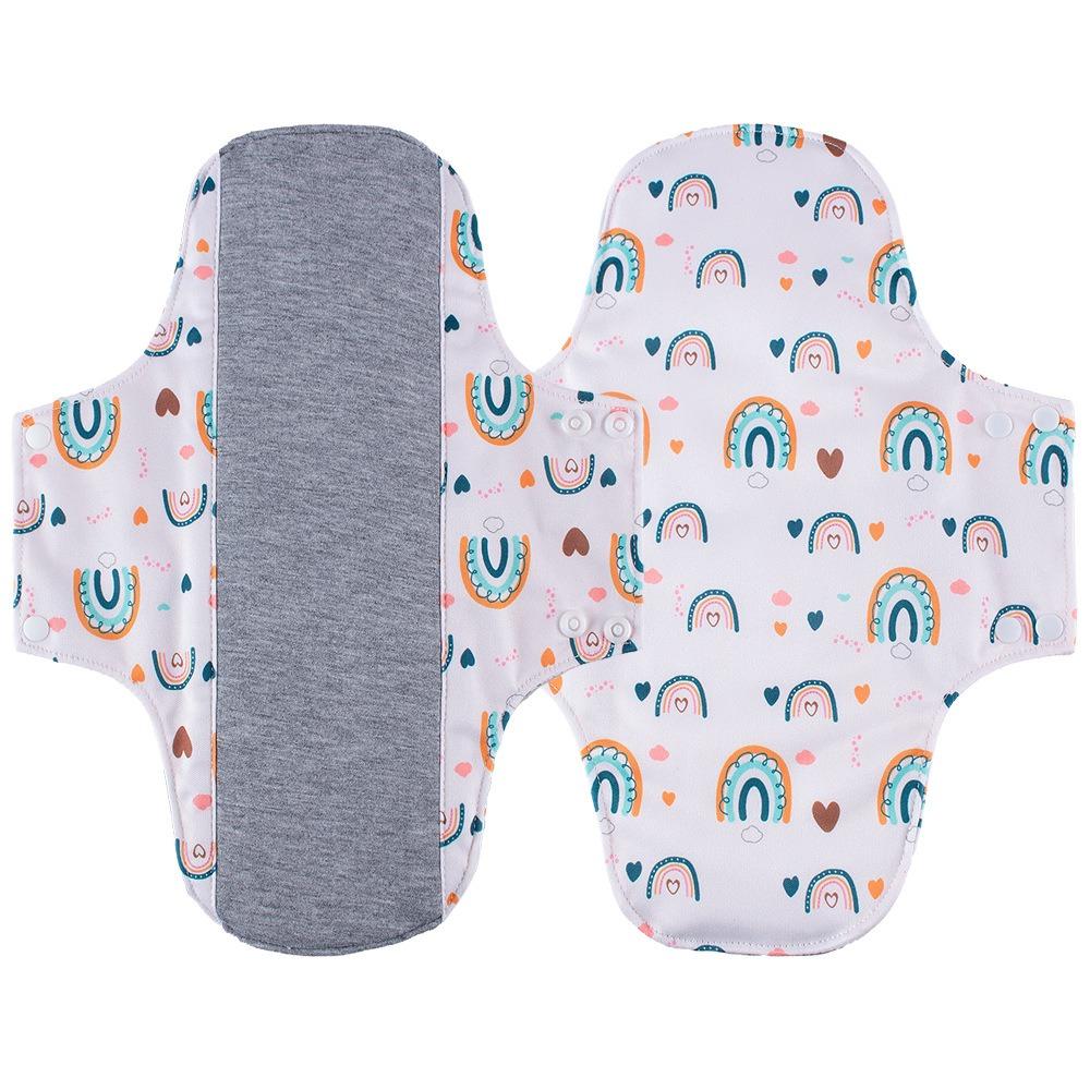 

Многоразовые Моющиеся Трусики Моющаяся Гигиеническая Прокладка Полезные Ежемесячные Впитывающие Менструальные A-L