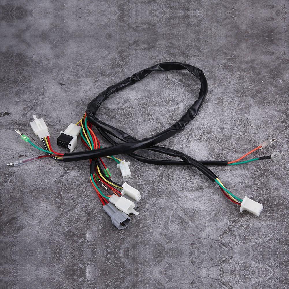Motorcycle Replacement Wire Wiring Harness Assembly for Yamaha PW50
