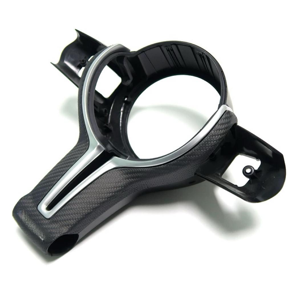 Suitable for BMW carbon fiber steering wheel cover F20 F22 F30 F32 F10 F06 F15 F16 F80 F87 F82 interior modification