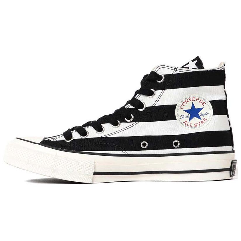 

Converse Addict Chuck Taylor Материал Hi Круглый носок Шнуровка Хайтопы Холщовые кеды Унисекс Черный Белый 1CL881 43