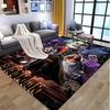 Batman Pattern Rug, Indoor/Outdoor Mat, for Picnic, Gameroom, Bedroom, Office, Living Room, Home Decor Carpet, Birthday Gift